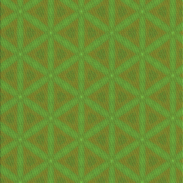 Patterned Green Rug, pat3081grn