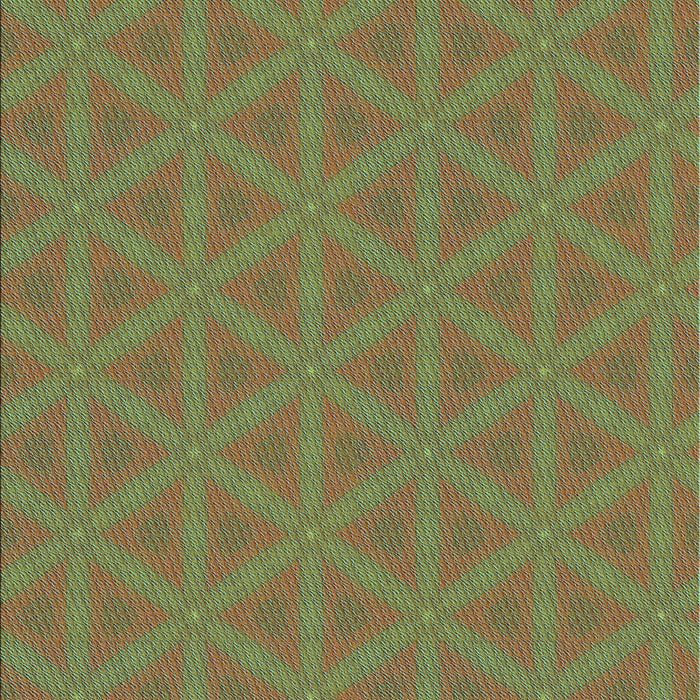 Patterned Oak Brown Rug, pat3081lblu