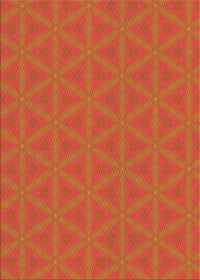 Machine Washable Transitional Neon Orange Rug, wshpat3081org