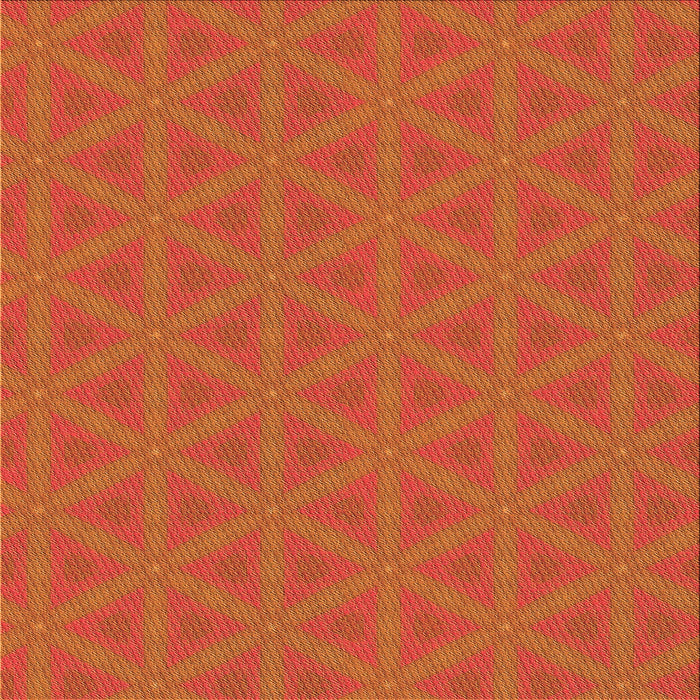 Round Machine Washable Transitional Neon Orange Rug, wshpat3081org