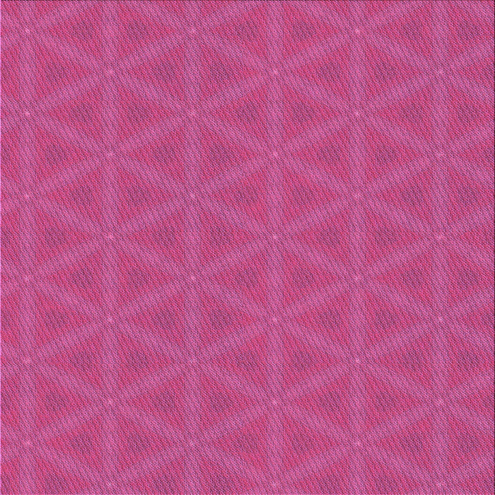Round Patterned Deep Pink Rug, pat3081pur