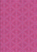 Patterned Deep Pink Rug, pat3081pur