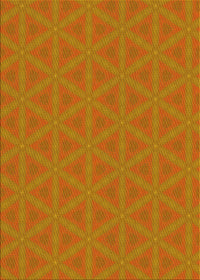 Machine Washable Transitional Orange Red Orange Rug, wshpat3081yw