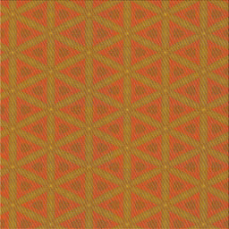 Sideview of Machine Washable Transitional Dark Orange Rug, wshpat3081