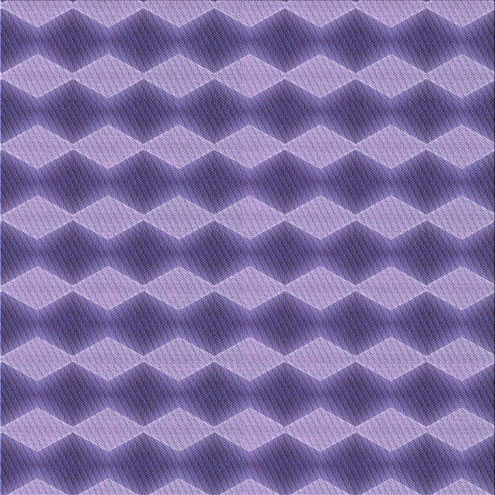 Round Machine Washable Transitional Amethyst Purple Rug, wshpat3082blu