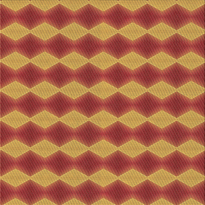 Round Patterned Red Rug, pat3082brn