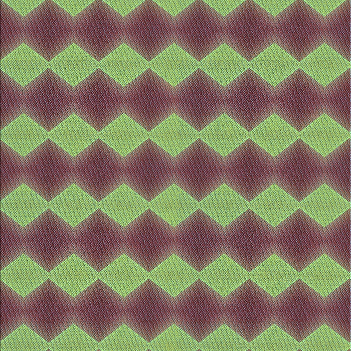 Machine Washable Transitional Green Rug, wshpat3082lblu