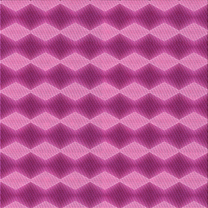 Round Machine Washable Transitional Deep Pink Rug, wshpat3082pur