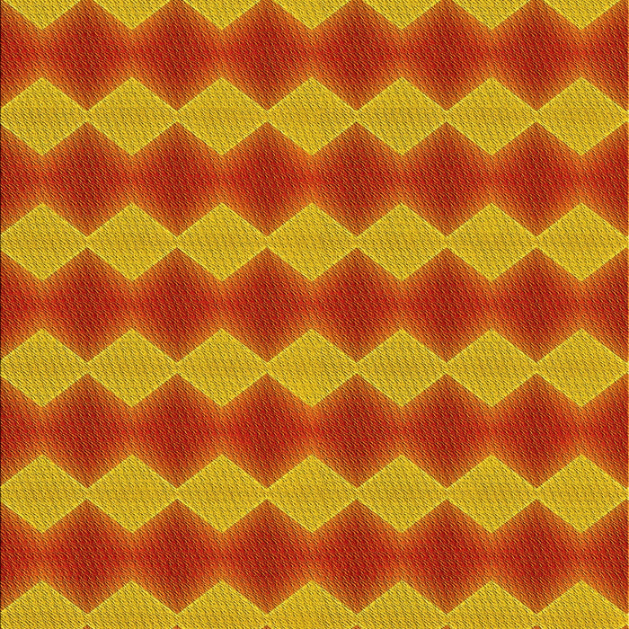 Patterned Neon Red Rug, pat3082yw