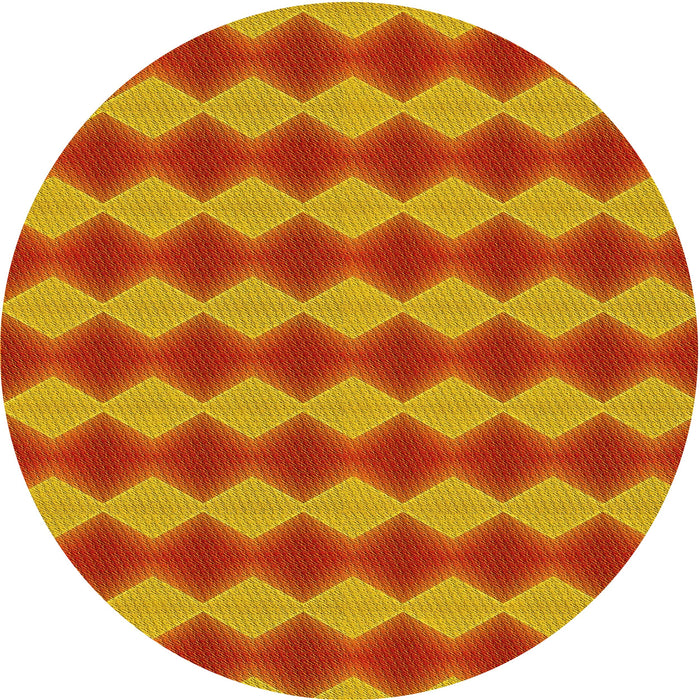 Square Machine Washable Transitional Neon Red Rug in a Living Room, wshpat3082yw