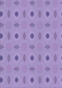 Machine Washable Transitional Medium Purple Rug, wshpat3083blu