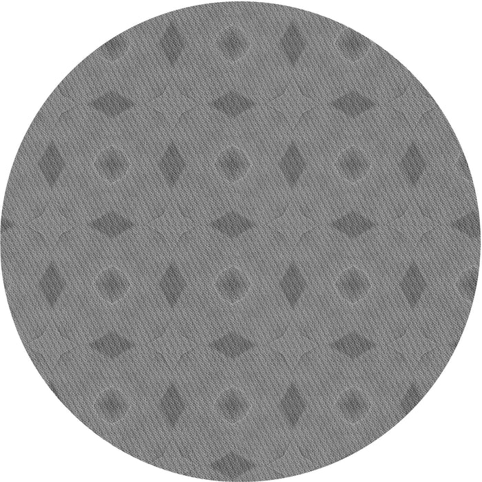 Square Machine Washable Transitional Gray Rug in a Living Room, wshpat3083gry