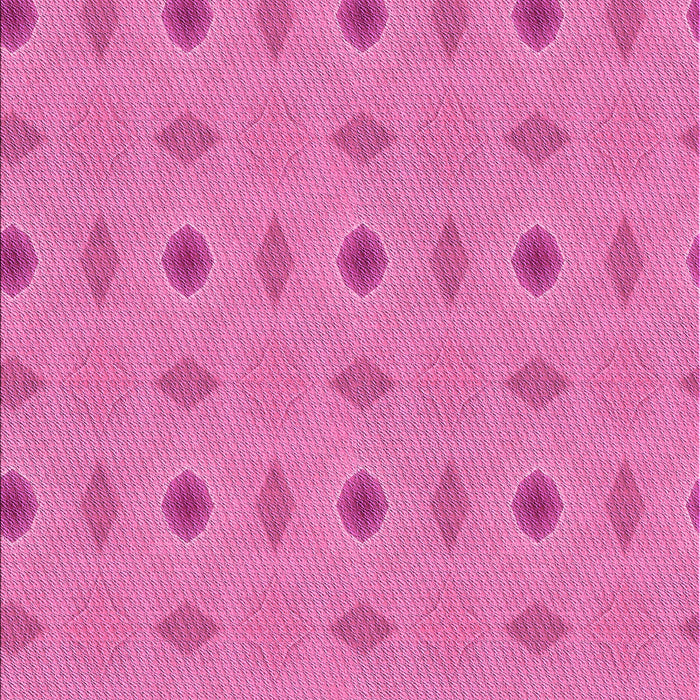 Patterned Neon Pink Rug, pat3083pur