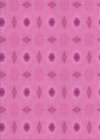 Machine Washable Transitional Neon Pink Rug, wshpat3083pur