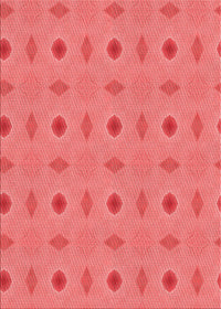 Machine Washable Transitional Red Rug, wshpat3083rd