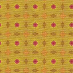 Sideview of Machine Washable Transitional Deep Yellow Rug, wshpat3083