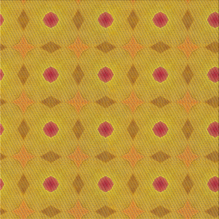 Sideview of Machine Washable Transitional Deep Yellow Rug, wshpat3083