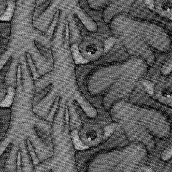 Round Machine Washable Transitional Gray Rug, wshpat3084gry