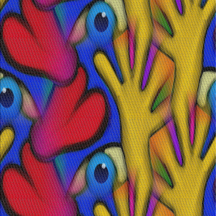 Patterned Dark Almond Brown Abstract Machine Washable Rug, wshpat3084