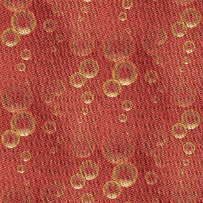 Round Machine Washable Transitional Orange Red Orange Rug, wshpat3085brn