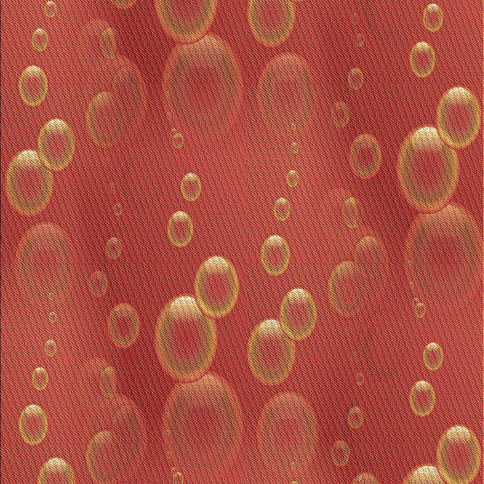 Machine Washable Transitional Orange Red Orange Rug, wshpat3085brn