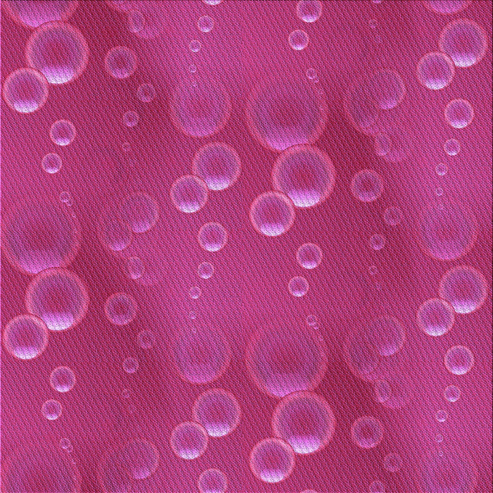 Round Machine Washable Transitional Neon Pink Rug, wshpat3085pur