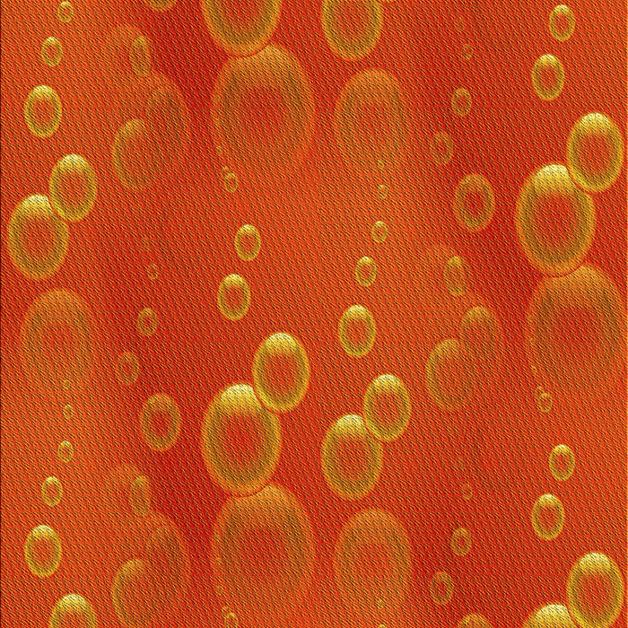 Machine Washable Transitional Orange Red Orange Rug, wshpat3085yw