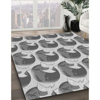 Patterned Ash Gray Rug, pat3087gry