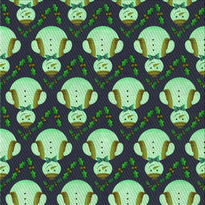 Round Machine Washable Transitional Gunmetal Green Rug, wshpat3088grn