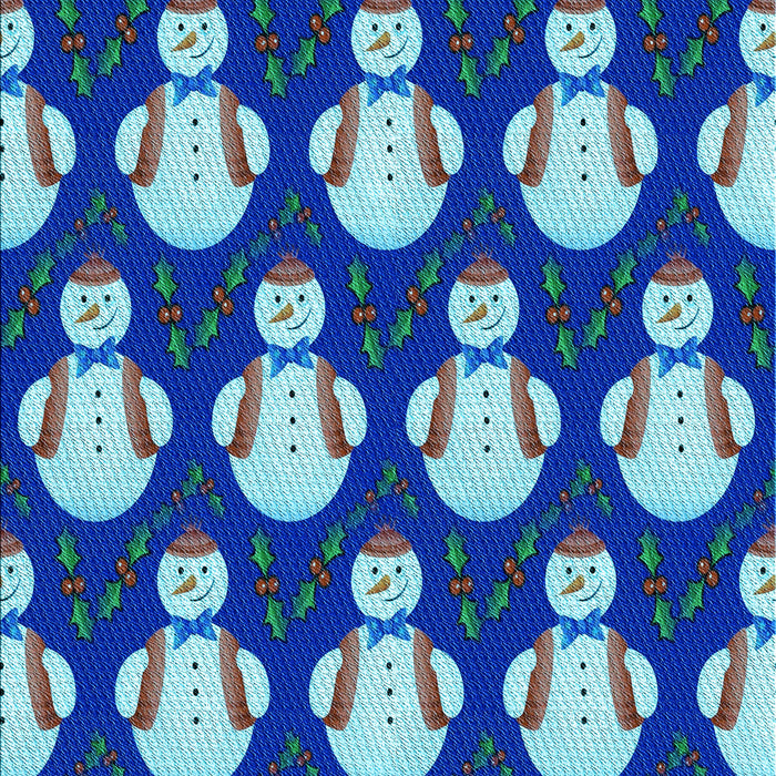 Patterned Cobalt Blue Rug, pat3088lblu