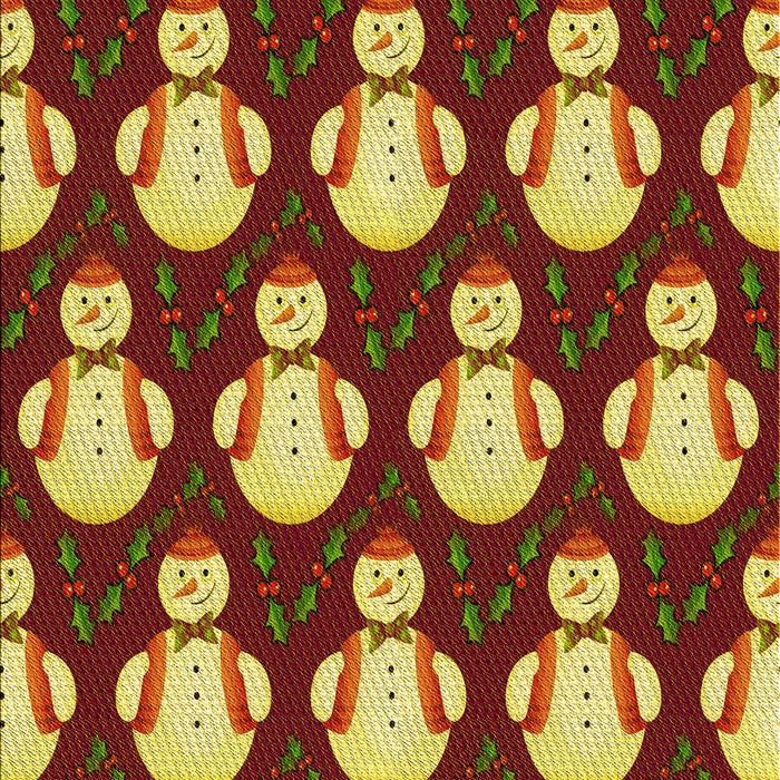 Patterned Tomato Red Rug, pat3088yw