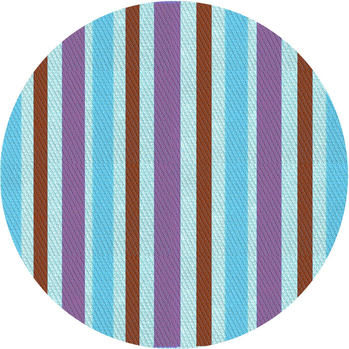 Square Patterned French Lilac Purple Rug, pat309lblu