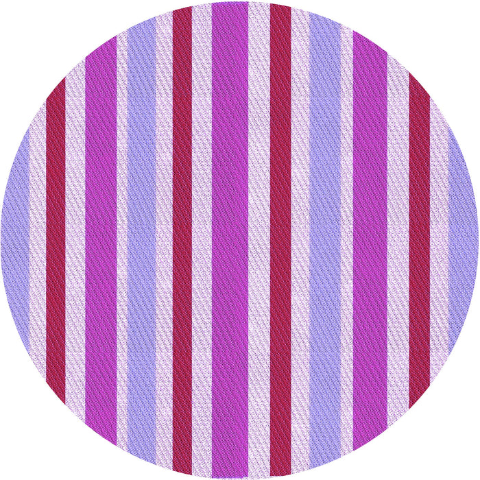 Square Patterned Neon Pink Rug, pat309pur