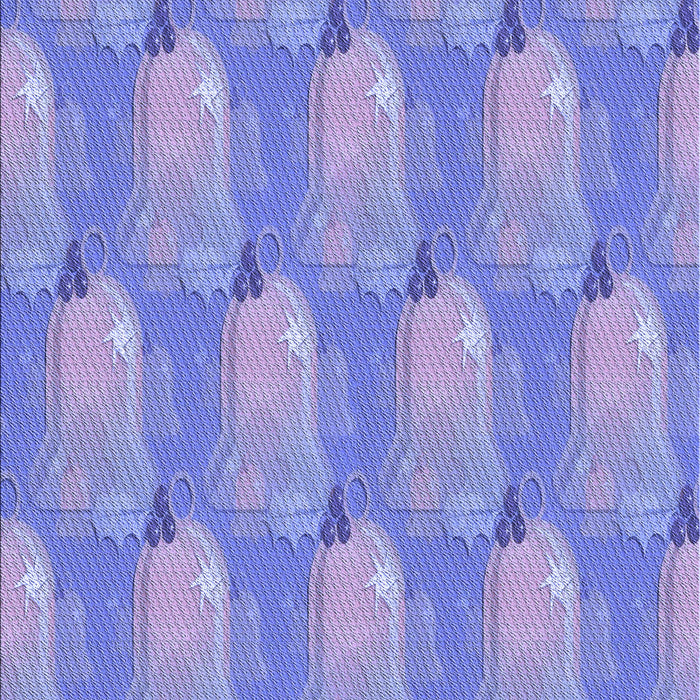 Patterned Purple Mimosa Purple Rug, pat3090blu