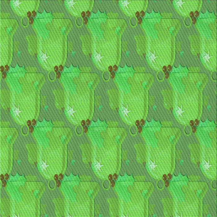 Round Machine Washable Transitional Dark Lime Green Rug, wshpat3090grn