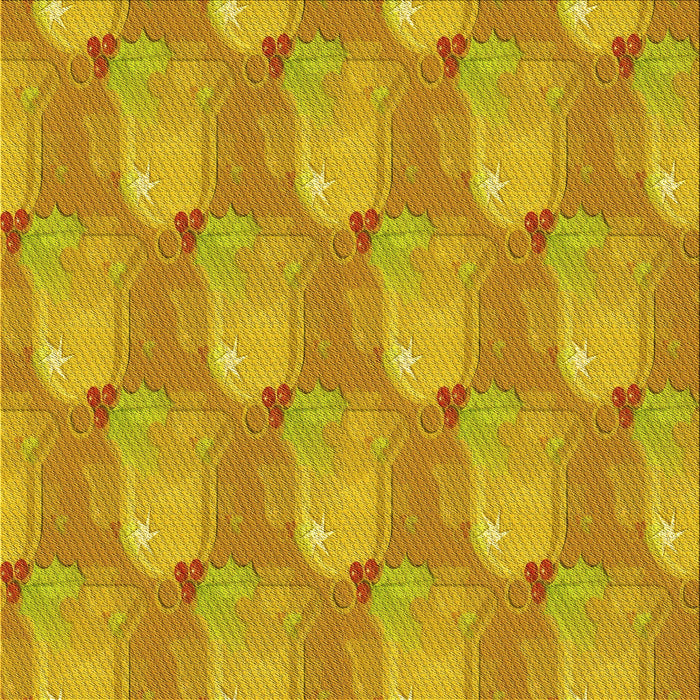 Round Machine Washable Transitional Deep Yellow Rug, wshpat3090yw