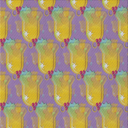 Sideview of Machine Washable Transitional Mauve Taupe Purple Rug, wshpat3090