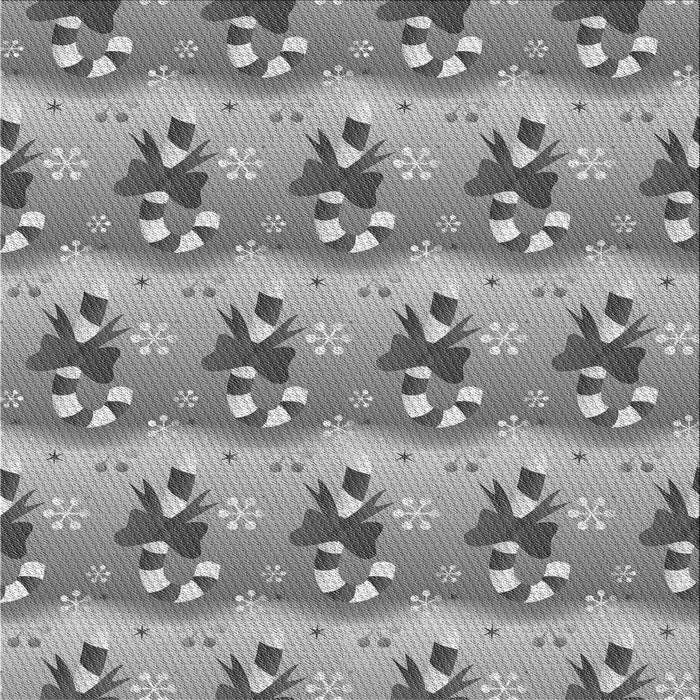 Round Machine Washable Transitional Cloud Gray Rug, wshpat3091gry