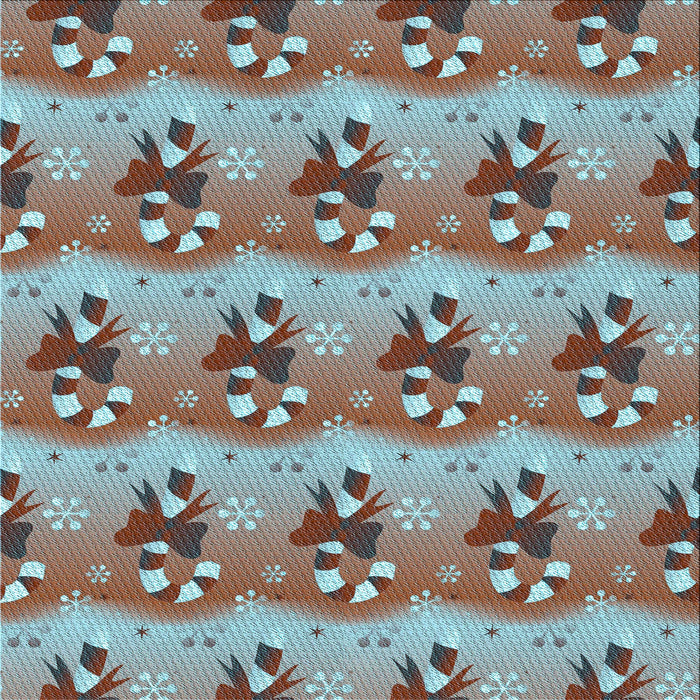 Round Machine Washable Transitional Sienna Brown Rug, wshpat3091lblu