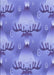 Patterned Purple Mimosa Purple Rug, pat3092blu