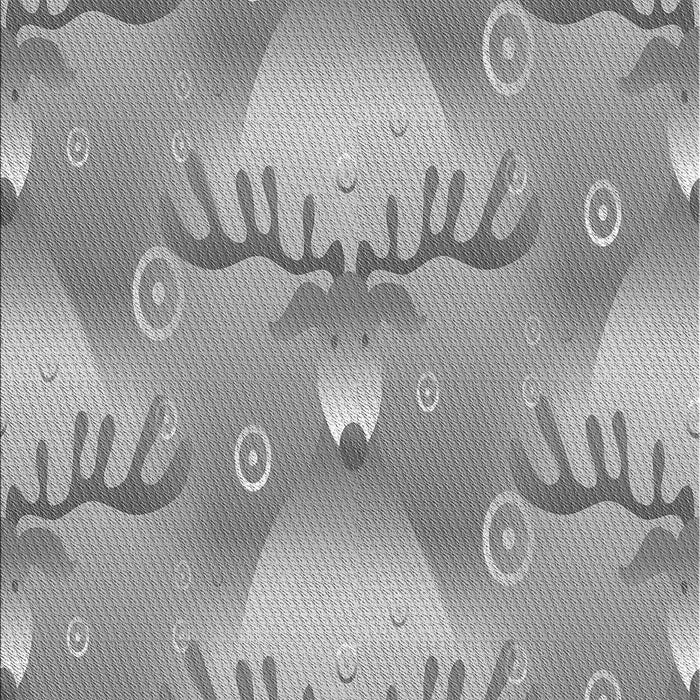 Machine Washable Transitional Cloud Gray Rug, wshpat3092gry