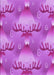 Patterned Fuchsia Magenta Purple Rug, pat3092pur