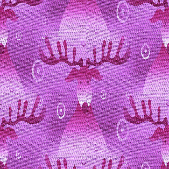 Patterned Fuchsia Magenta Purple Rug, pat3092pur