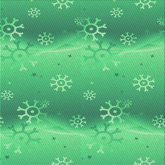 Round Patterned Spring Green Rug, pat3093grn
