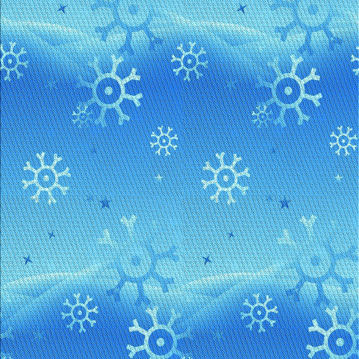 Patterned Neon Blue Rug, pat3093lblu