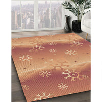 Patterned Red Rug, pat3093org