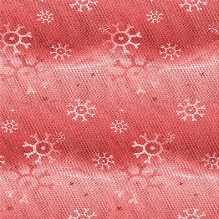 Round Patterned Ruby Red Rug, pat3093rd