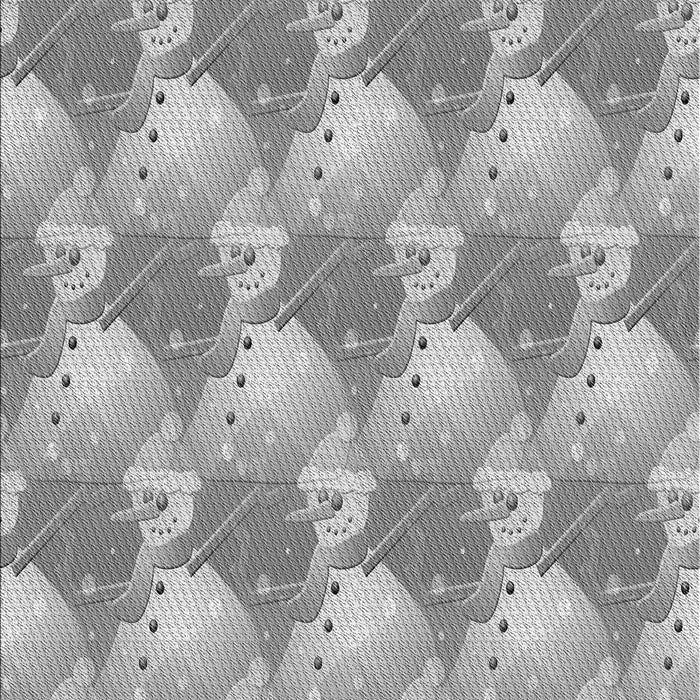 Patterned Platinum Gray Rug, pat3094gry