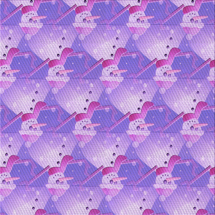 Round Machine Washable Transitional Bright Lilac Purple Rug, wshpat3094pur