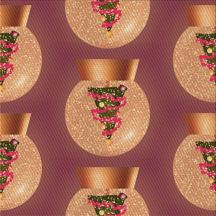 Round Machine Washable Transitional Orange Rug, wshpat3095org